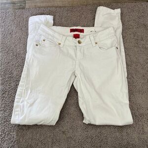 Zanadi white skinny jeans size 5